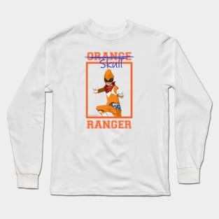 Skull Orange Ranger Long Sleeve T-Shirt